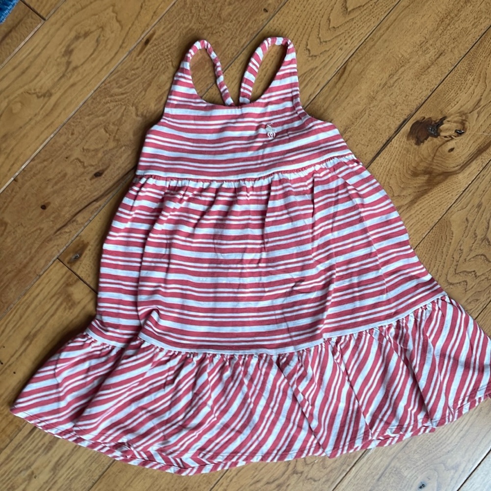 Striped Polo Ralph Lauren twirl dress 3T